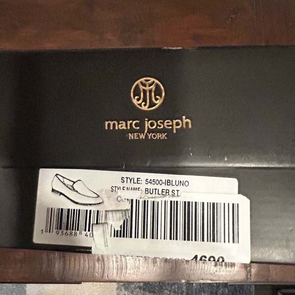 MARC JOSEPH NEW YORK Womens Genuine Leather Butler Street Venetian Loafer Size 5 - Picture 3 of 3